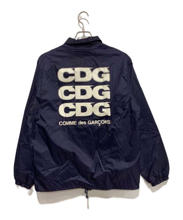 ​【名作】CDG コムデギャルソン コーチジャケット ネイビー Lサイズ 中古・古着通販】COMME des GARCONS (コムデギャルソン) コーチ