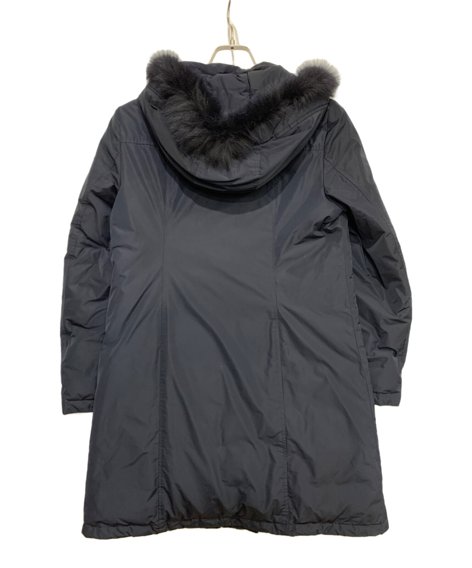 UNTITLED ダウンコート ネイビー UNTITLED アンタイトル ロングダウン