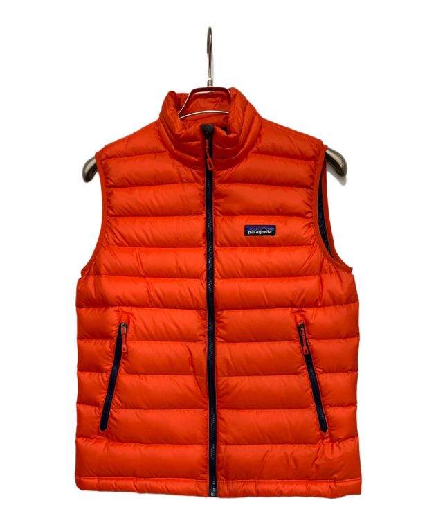中古・古着通販】Patagonia (パタゴニア) ダウンベスト オレンジ