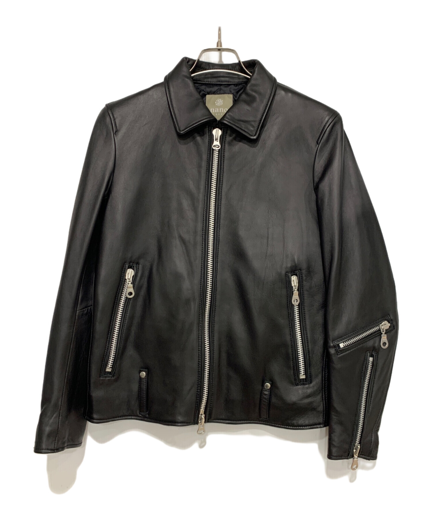 中古・古着通販】nano・universe (ナノ・ユニバース) ラムレザー
