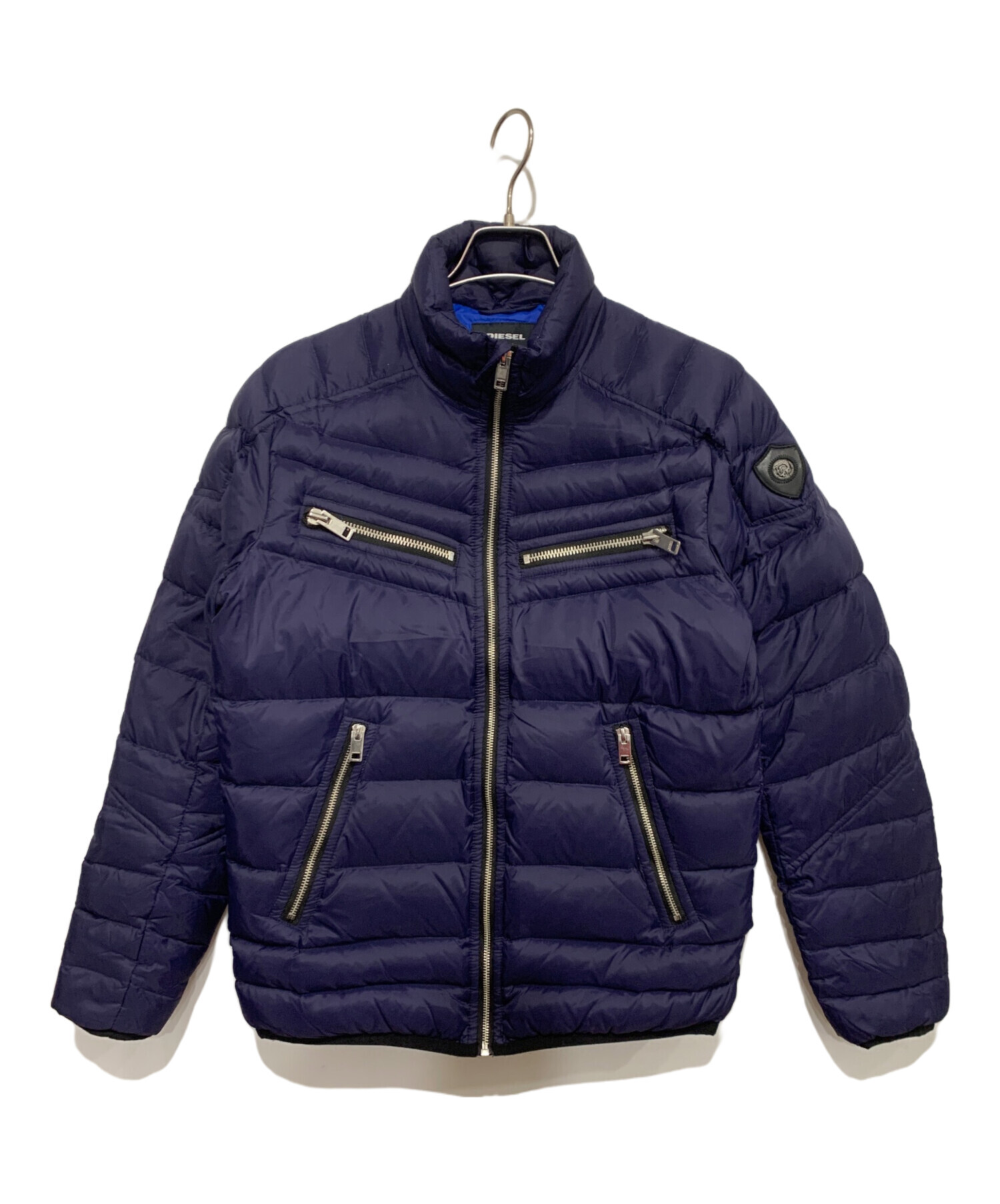 中古・古着通販】DIESEL (ディーゼル) ダウンジャケット ネイビー