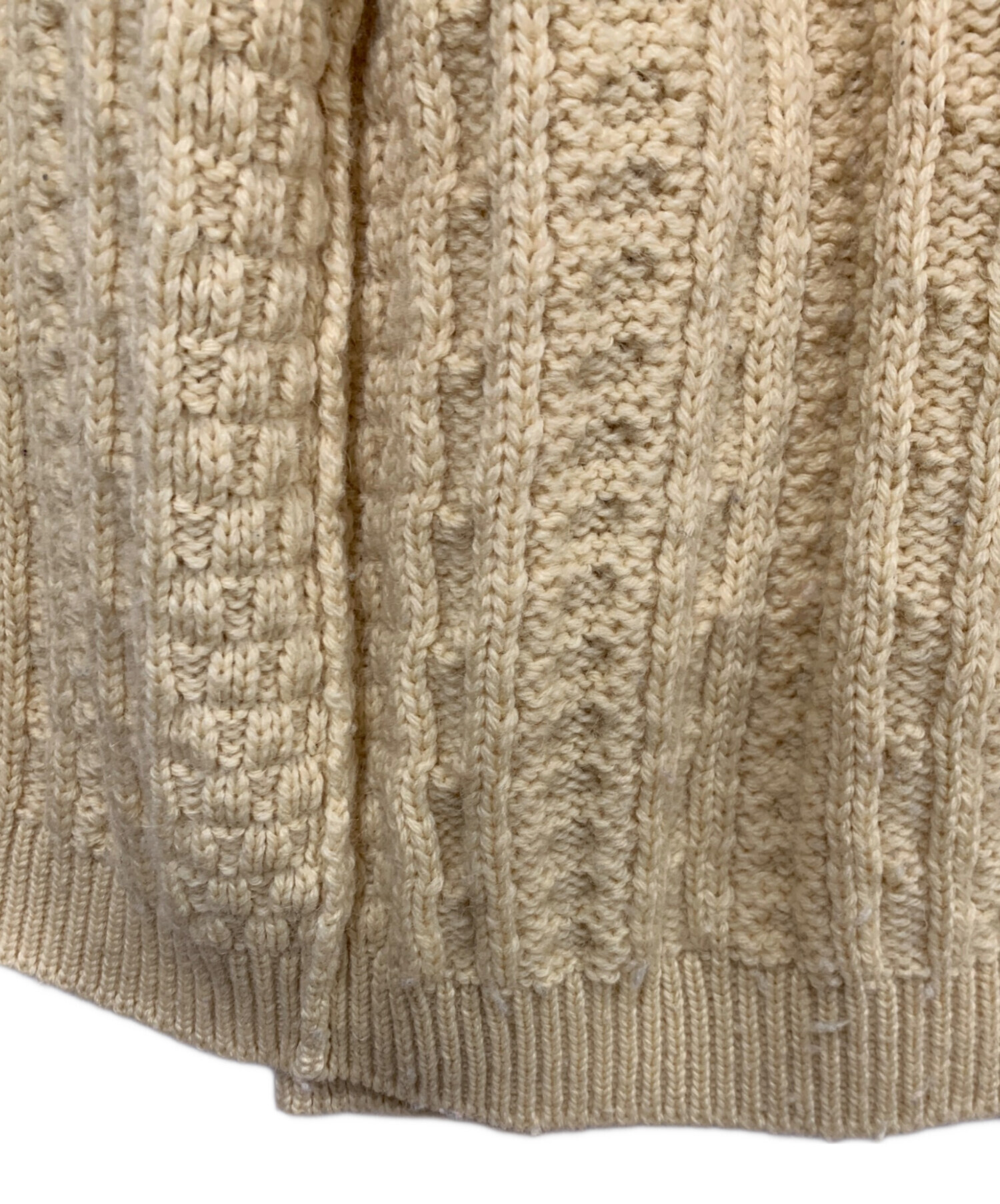 90s LLビーン レディース モヘヤ混 ロールネック カーディガン L 古着 90s LLビーン レディース モヘヤ混 ロールネック カーディガン L 古着