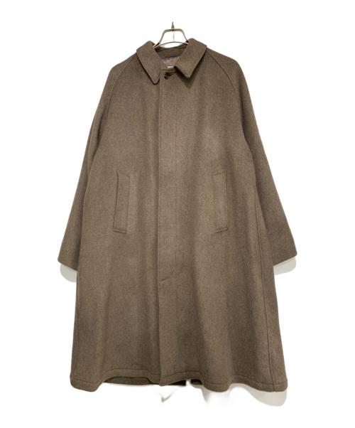 中古・古着通販】CITEN (シテン) ウールバルカラーコート ブラウン