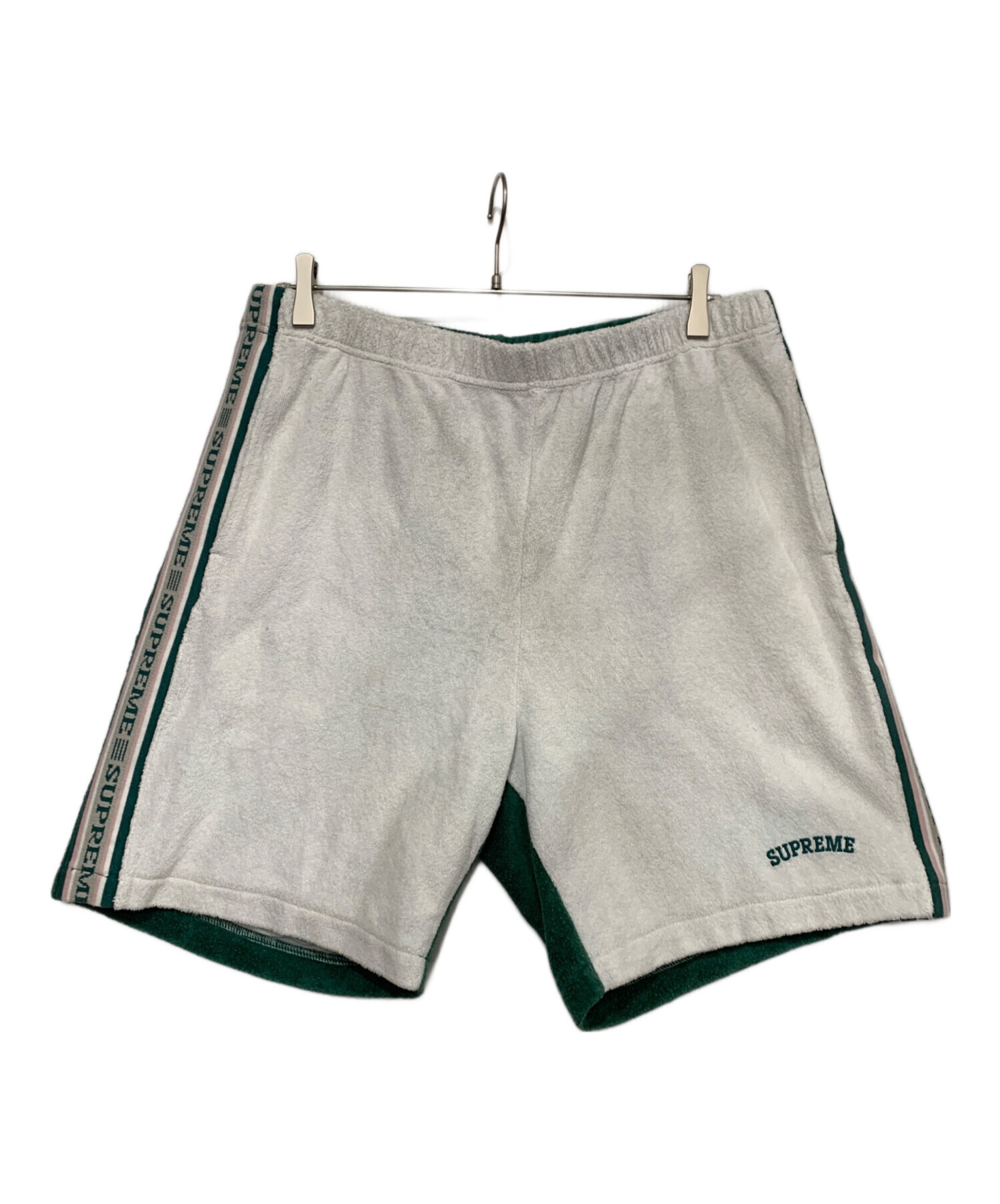 中古・古着通販】Supreme (シュプリーム) terry short ホワイト 