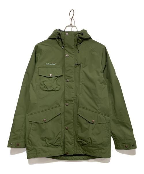 ひ*ー様 【MAMMUT】GORE-TEX マウンテンパーカー シェル　グリーン マウンテン ソフトシェル パーカーアジアンフィット メンズ｜Alpen Online