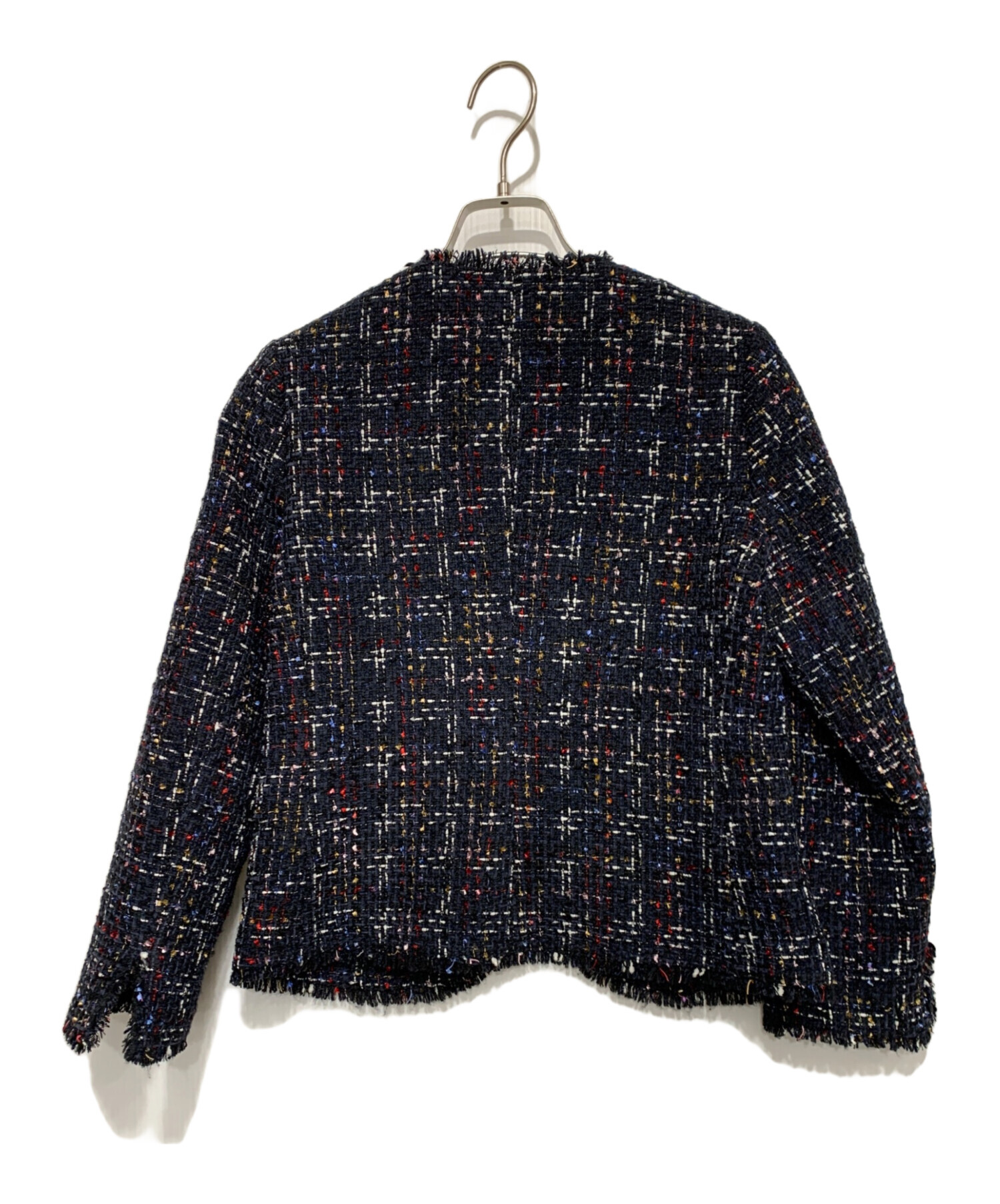ジャケット・アウター block pattern tweed jacket Theory ツイードジャケット