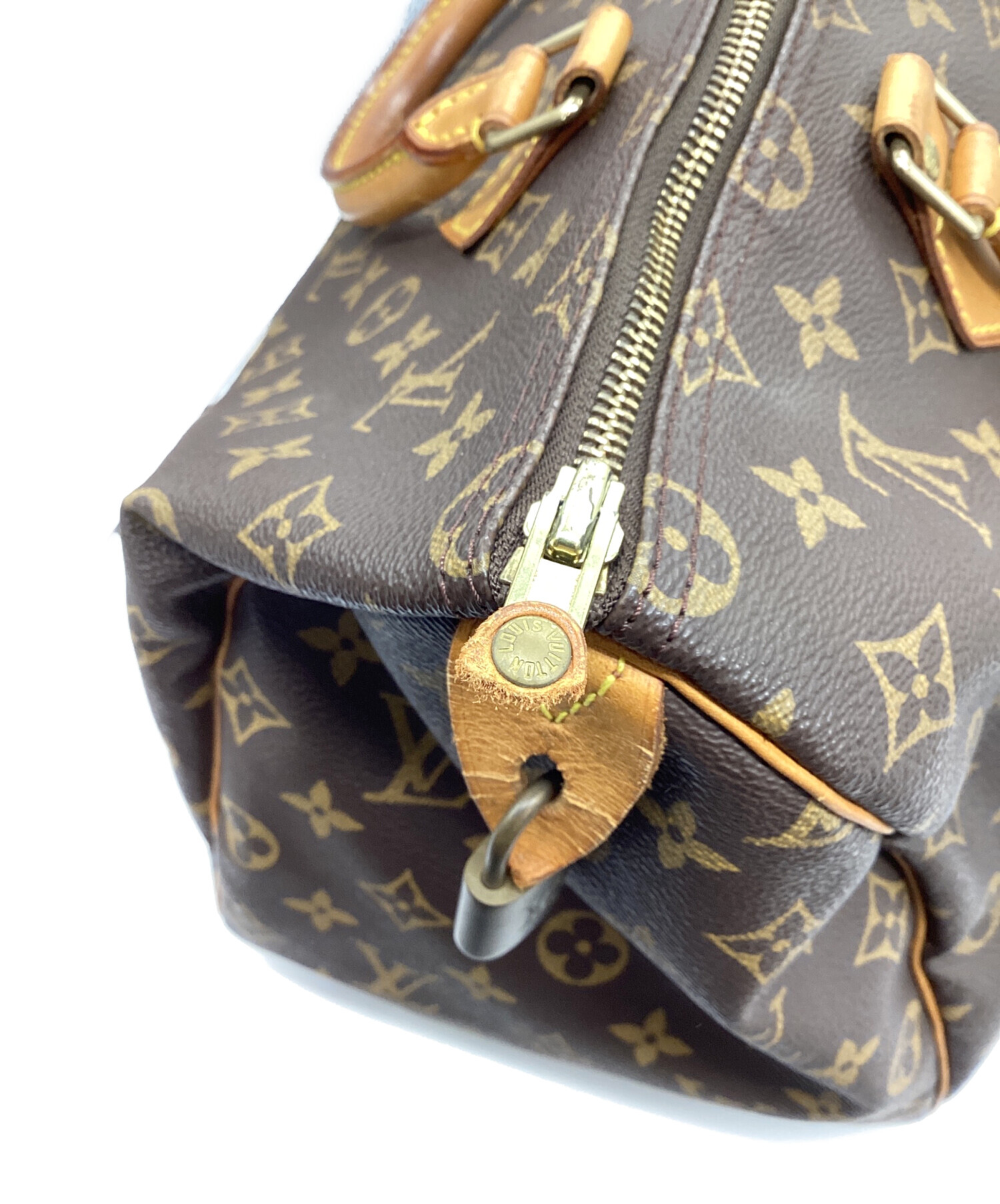 Louis Vuitton ボストンバッグ ブラウン　スピーディー30 LOUIS VUITTON オールドスピーディ30モノグラムボストンハンドバッグ
