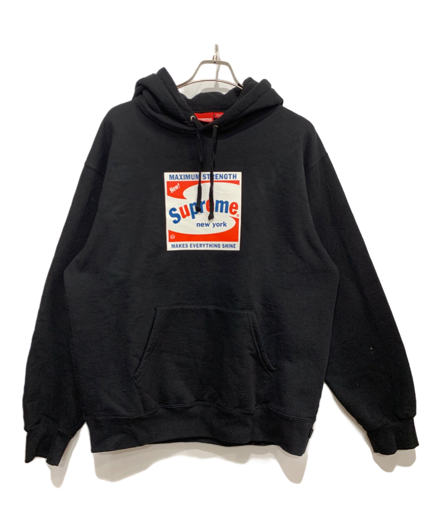 supreme パーカー ブラック Lサイズ Supreme（シュプリーム） 大きい 