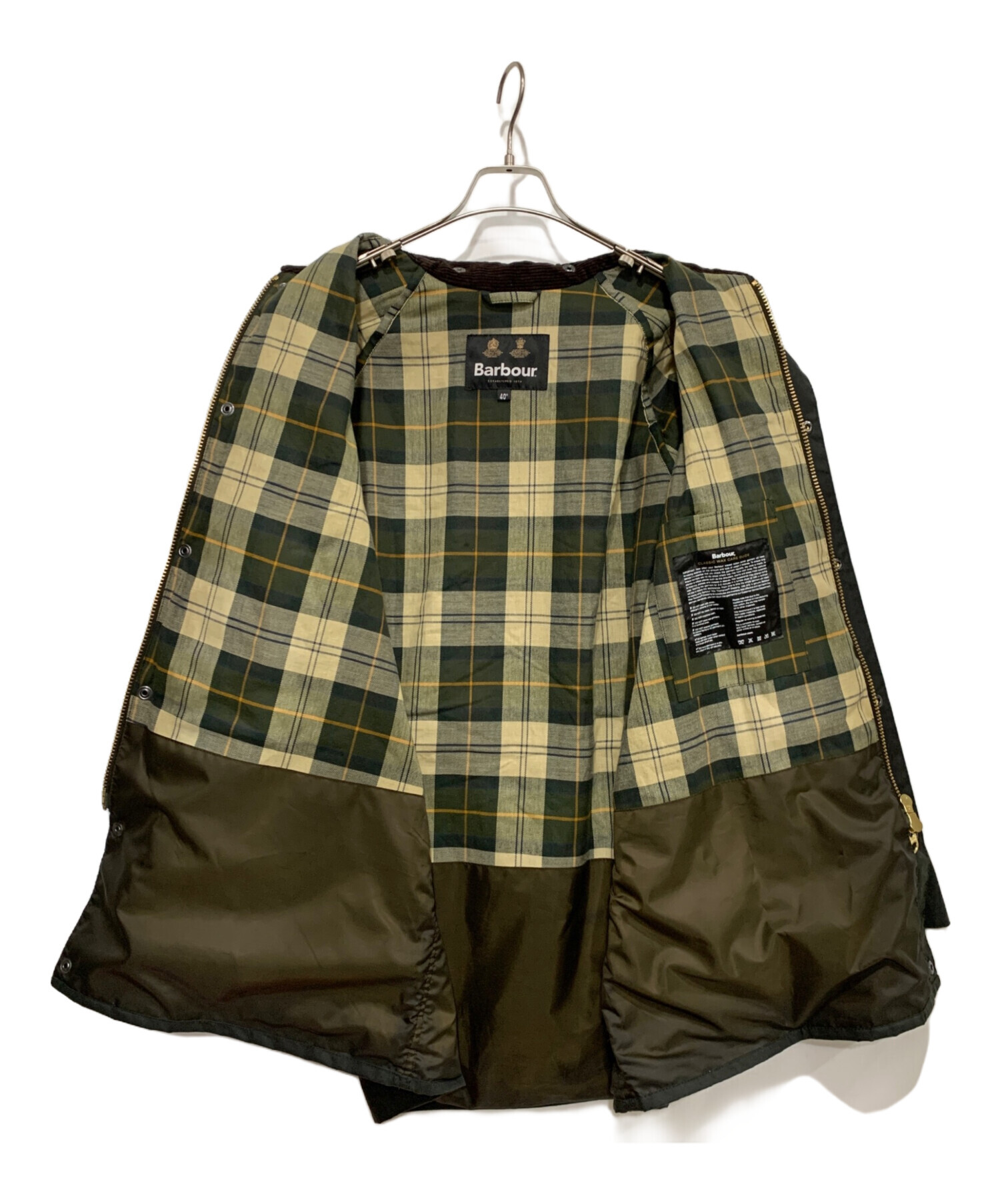 中古・古着通販】Barbour (バブアー) オイルドジャケット ダークグレー 