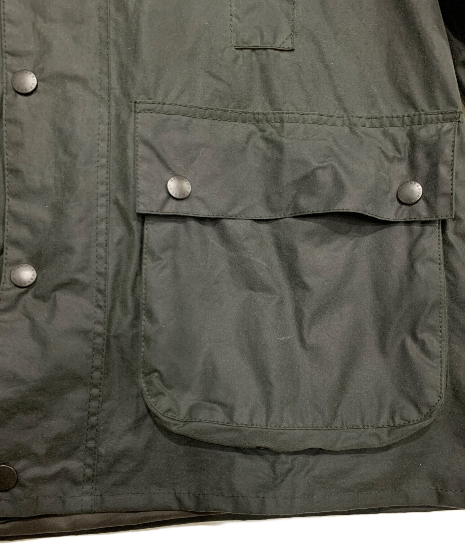 中古・古着通販】Barbour (バブアー) オイルドジャケット ダークグレー 