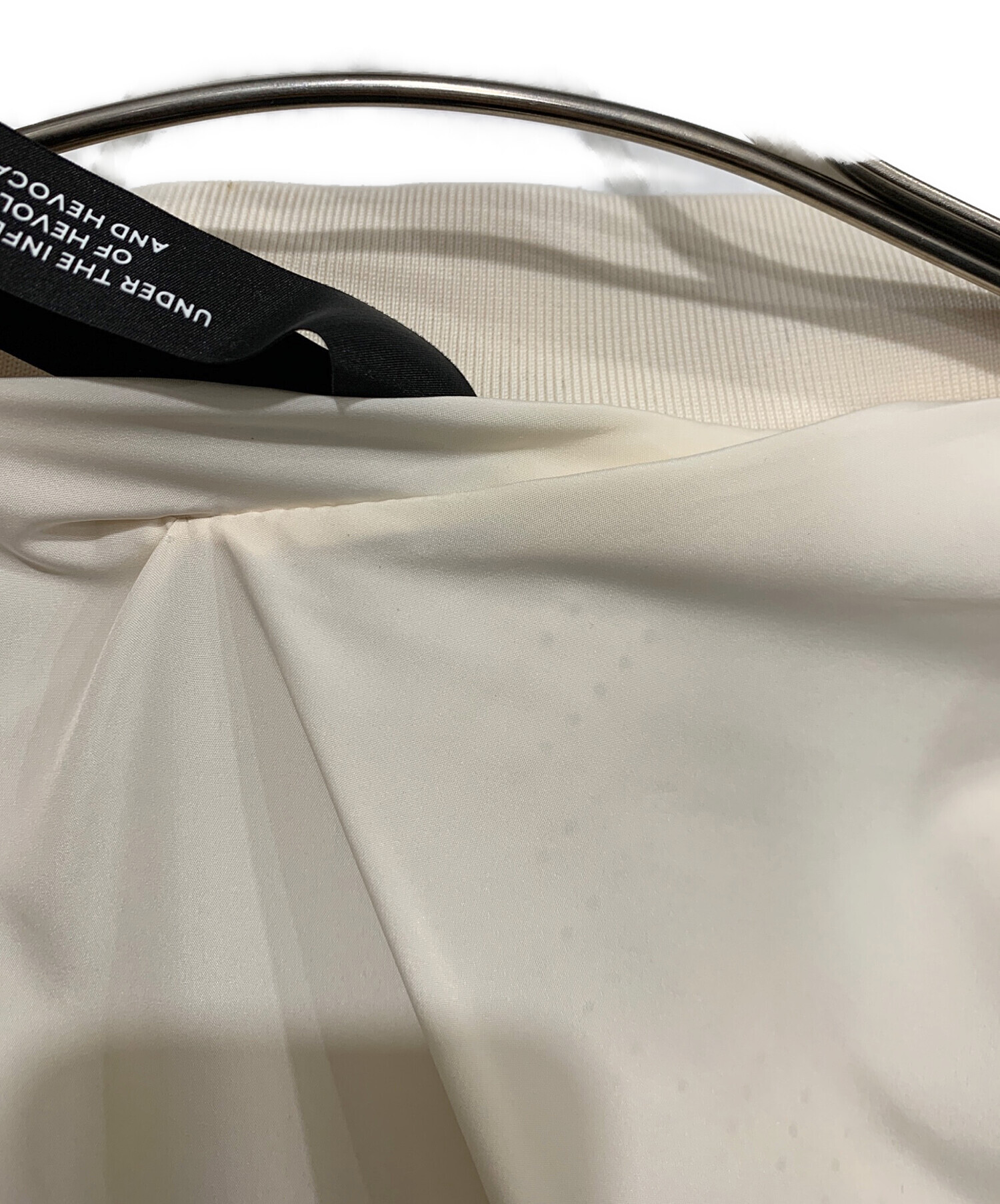 中古・古着通販】HEVO (イーヴォ) リネンジップブルゾン ベージュ