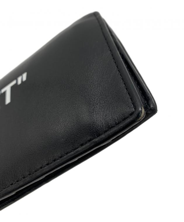 Off-White 二つ折り財布 黒 21675596_51629690_1000.jpg