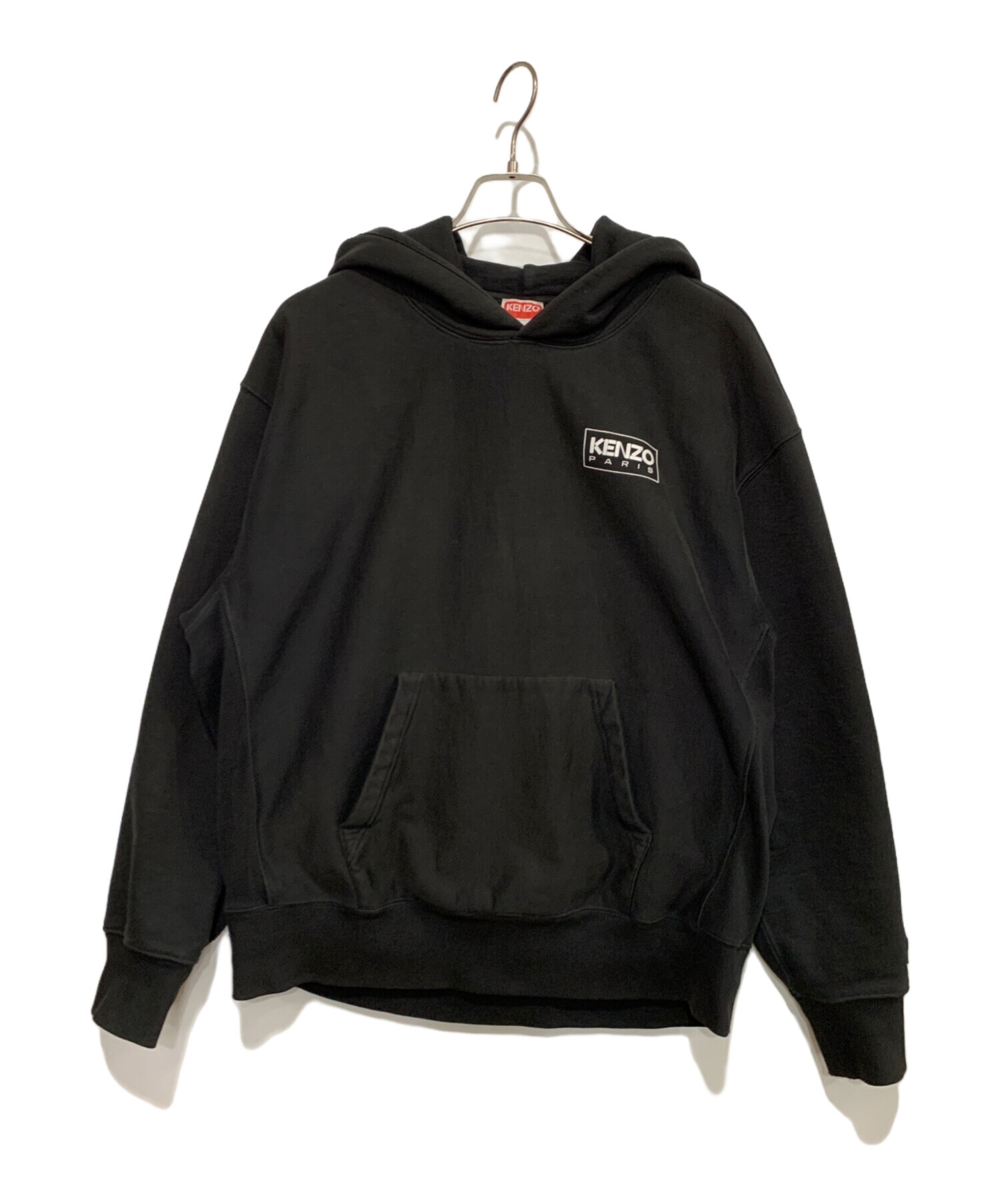 KENZO メンズ ブラック ジップアップ パーカー 公式通販 KENZOブラック 