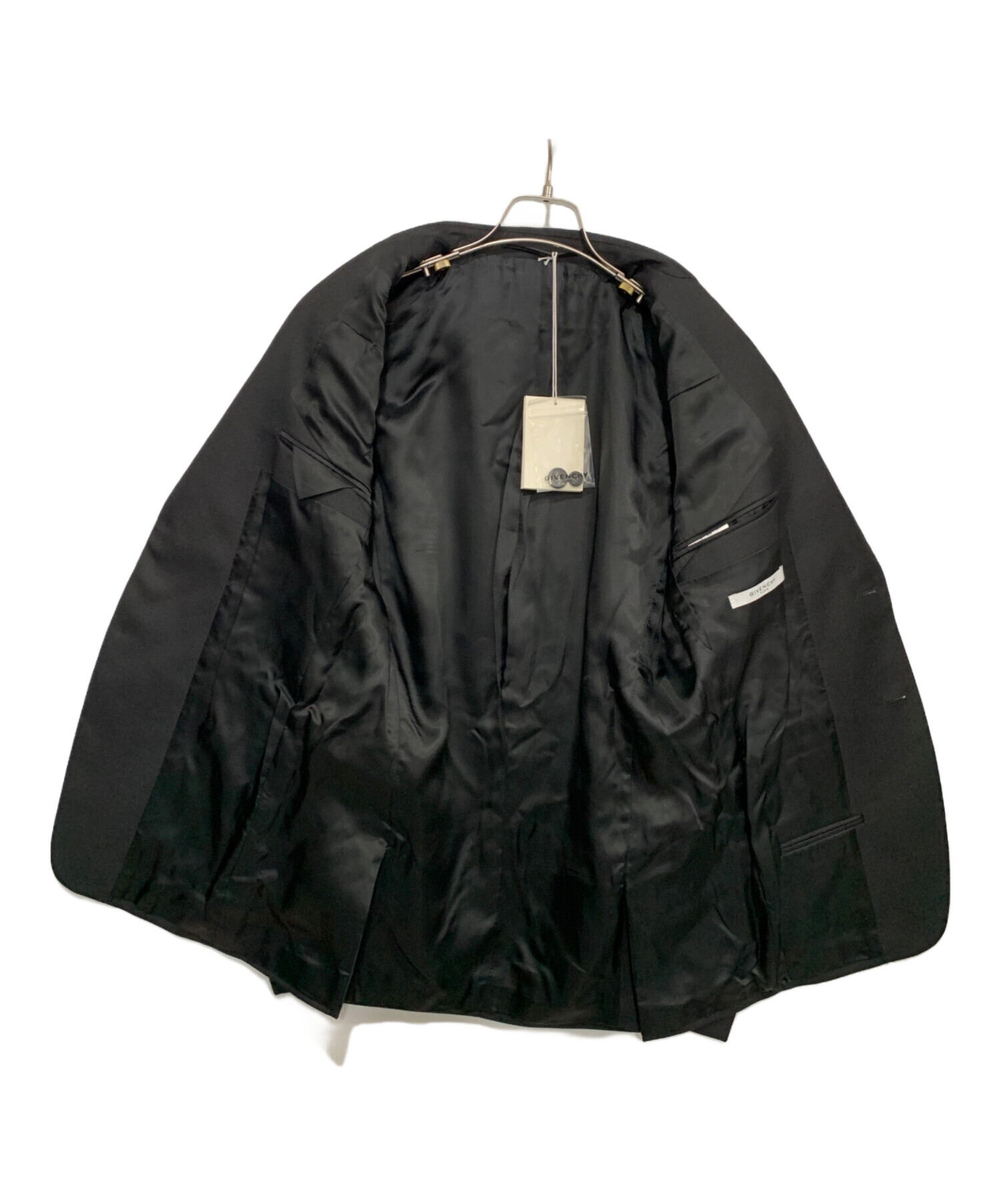 中古・古着通販】GIVENCHY (ジバンシィ) 2Bジャケット ブラック サイズ