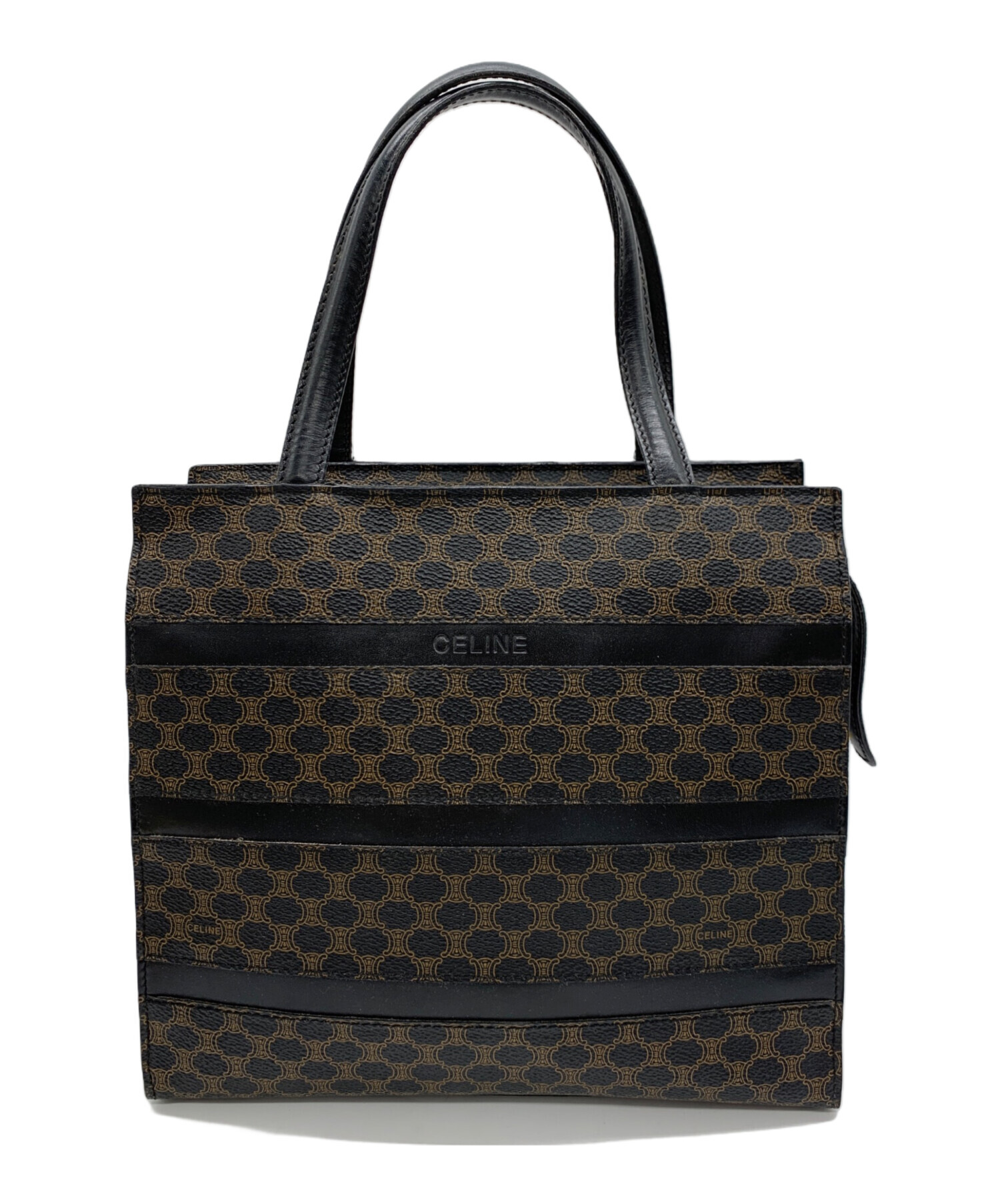中古・古着通販】CELINE (セリーヌ) トートバッグ ブラック｜ブランド 