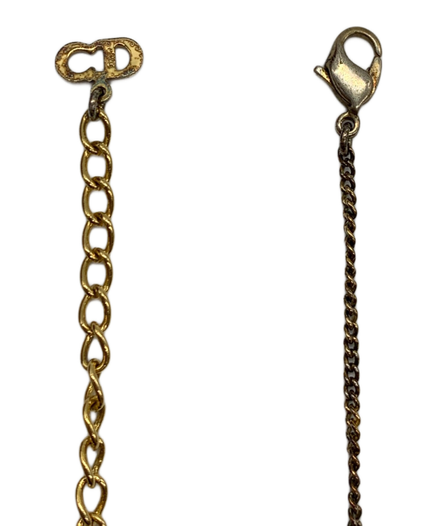 vintage Dior ゴールド ネックレス sv925 レトロ 古着 F14 楽天市場