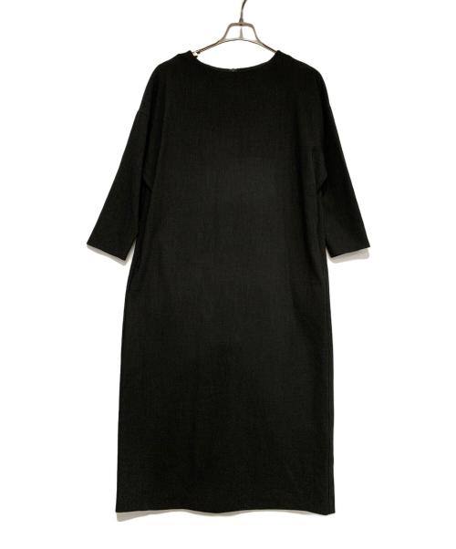 中古・古着通販】SOEJU (ソージュ) ウールライク9分袖ワンピース