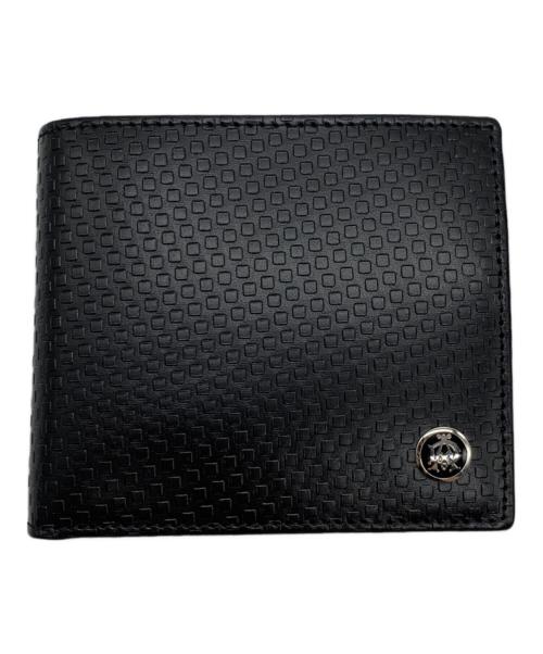 中古・古着通販】dunhill (ダンヒル) 2つ折り財布 ブラック｜ブランド