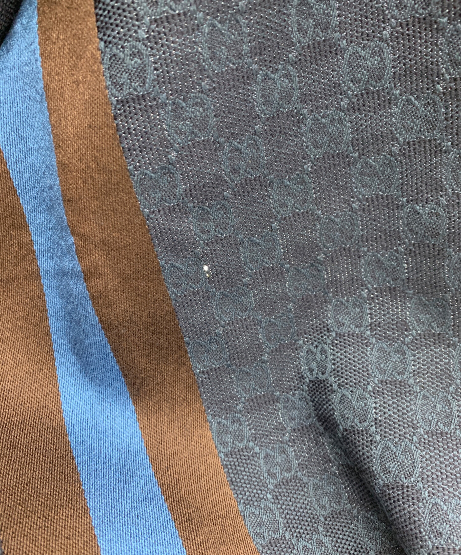 中古・古着通販】GUCCI (グッチ) マフラー ネイビー｜ブランド・古着