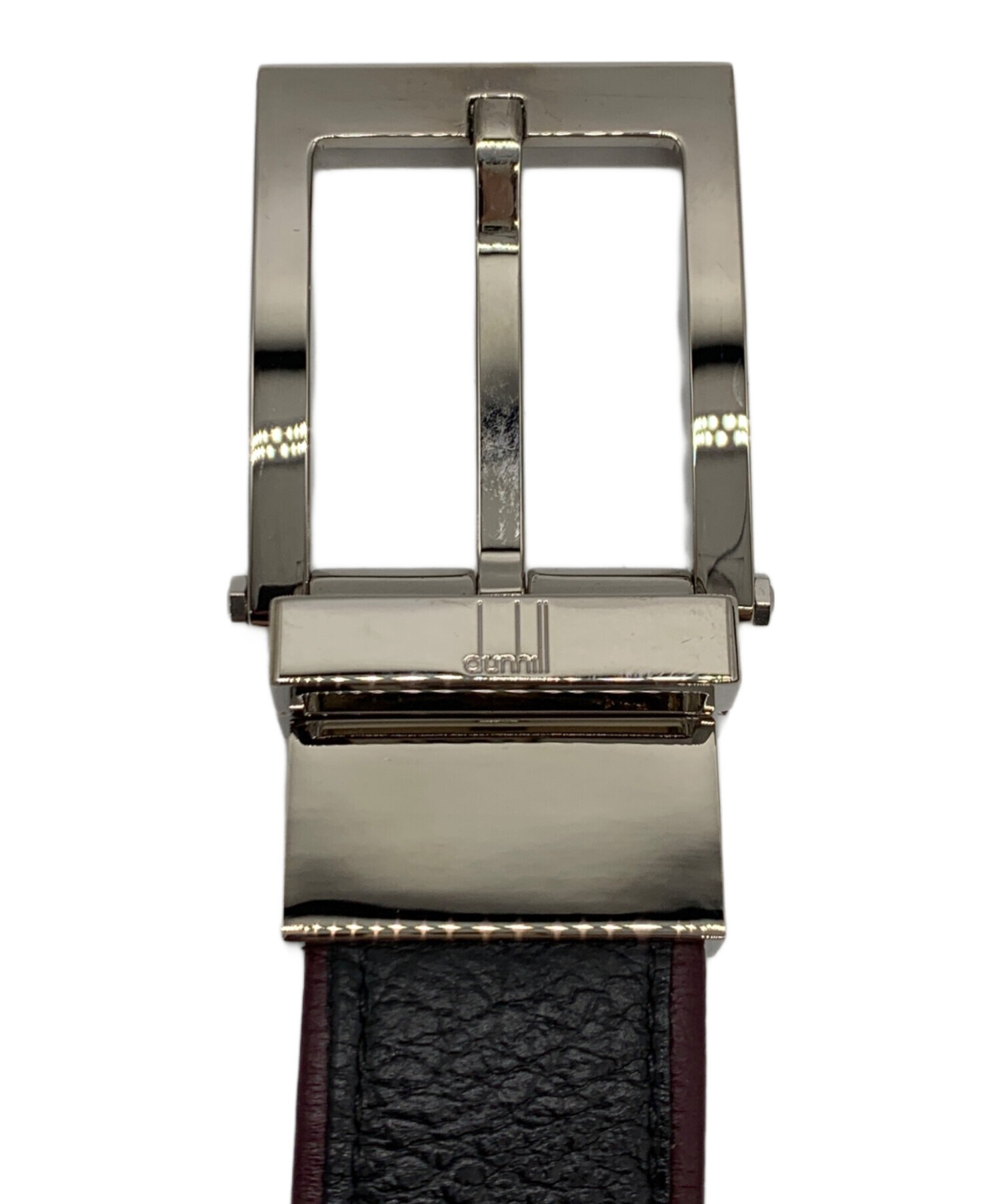 Cubo双子のママ様　dunhill レザーベルト ２点 中古・古着通販】dunhill (ダンヒル) レザーベルト ブラック×パープル