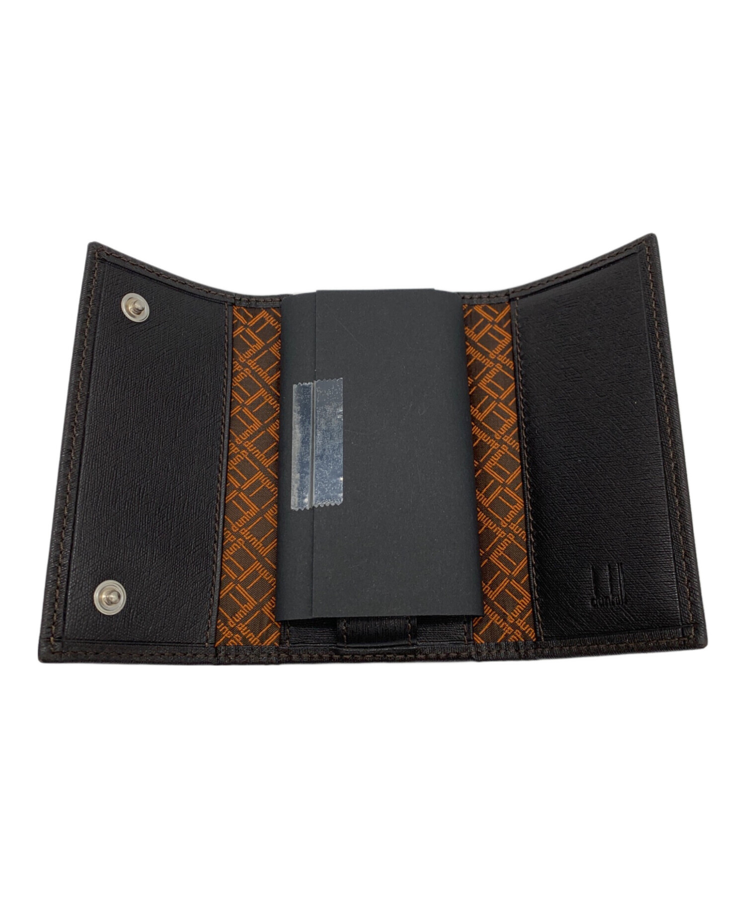 ダンヒル Dunhill  ロゴ  ケース レザー メンズ  中古 中古・古着通販】dunhill (ダンヒル) キーケース ブラック｜ブランド