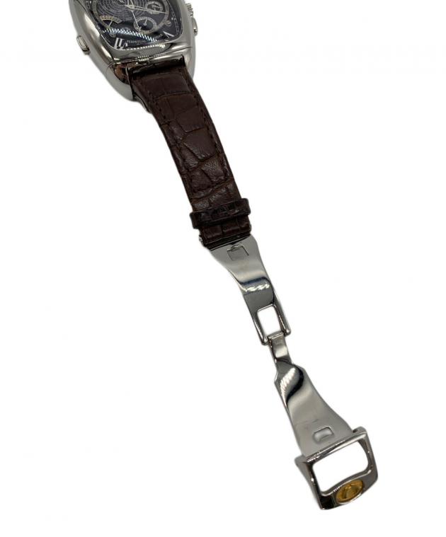 中古・古着通販】CITIZEN (シチズン) クロノグラフ シルバー×ブラウン