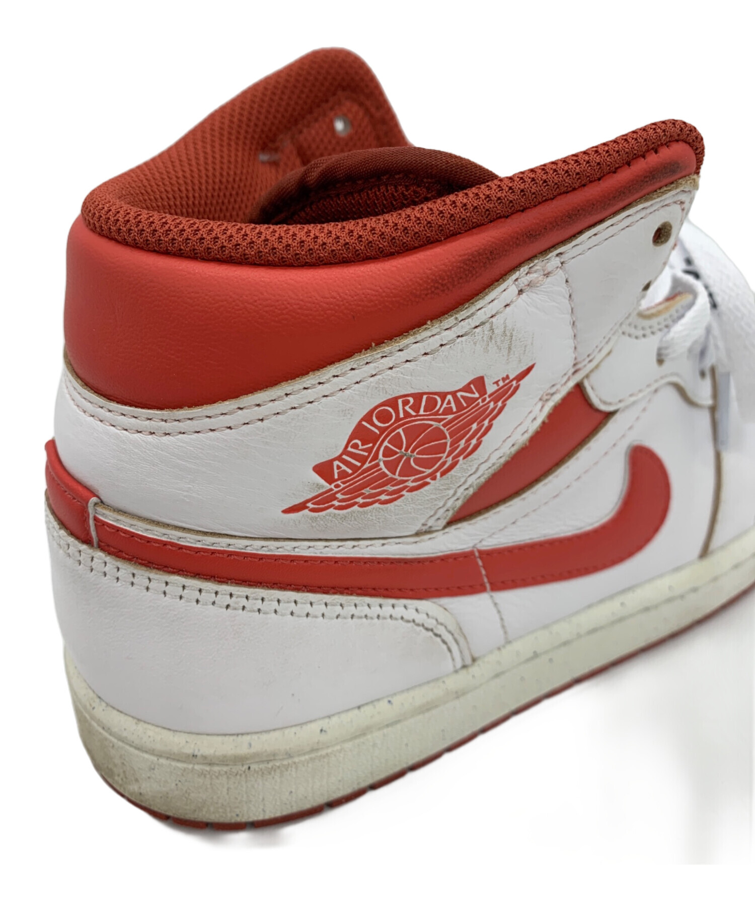 中古・古着通販】NIKE (ナイキ) AIR JORDAN 1 MID SE ホワイト