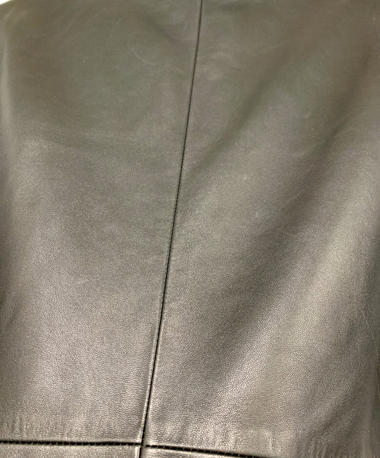 中古・古着通販】LOEWE (ロエベ) ラムレザージャケット ブラック
