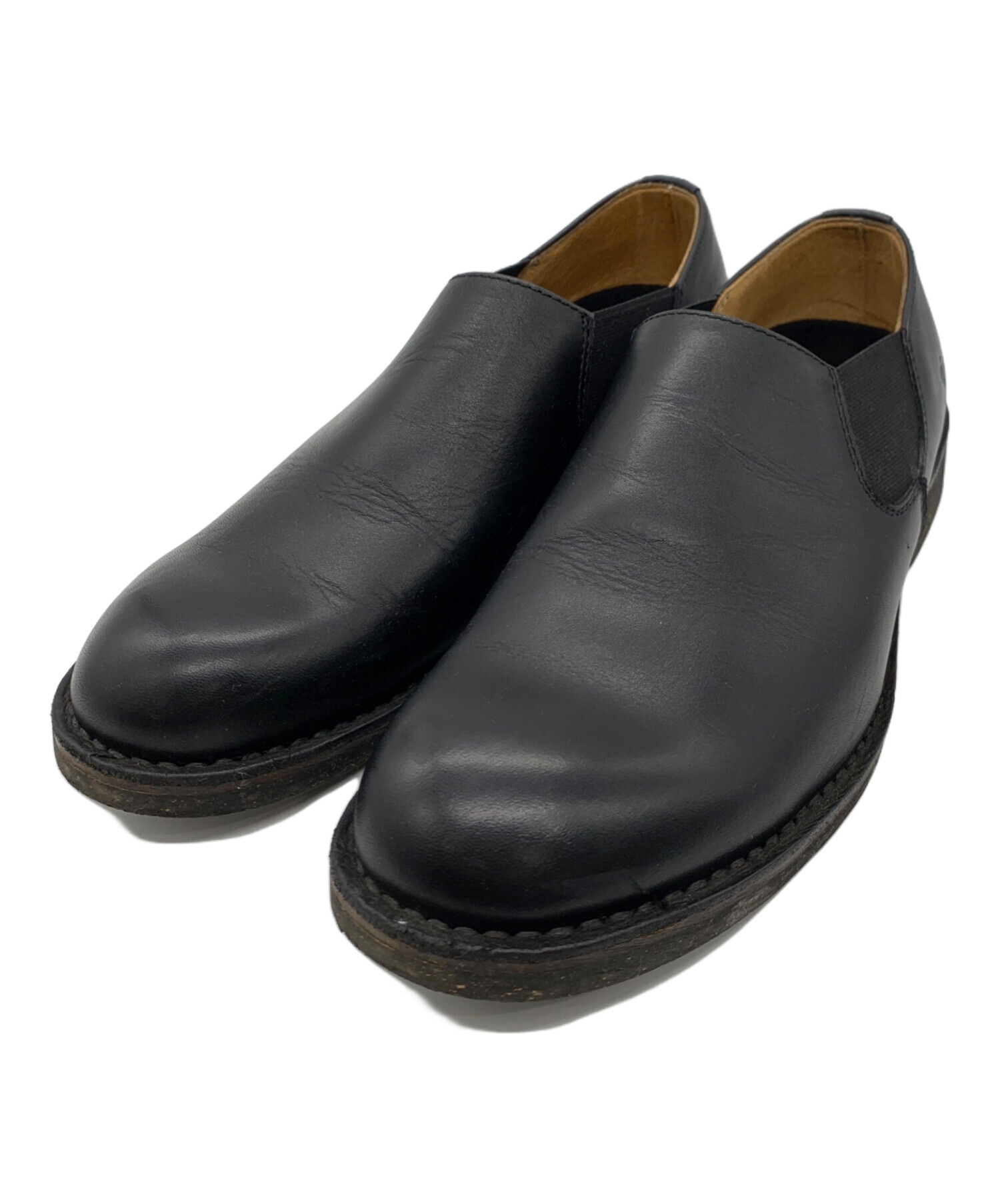 中古・古着通販】Danner (ダナー) サイドゴアシューズ ブラック サイズ 