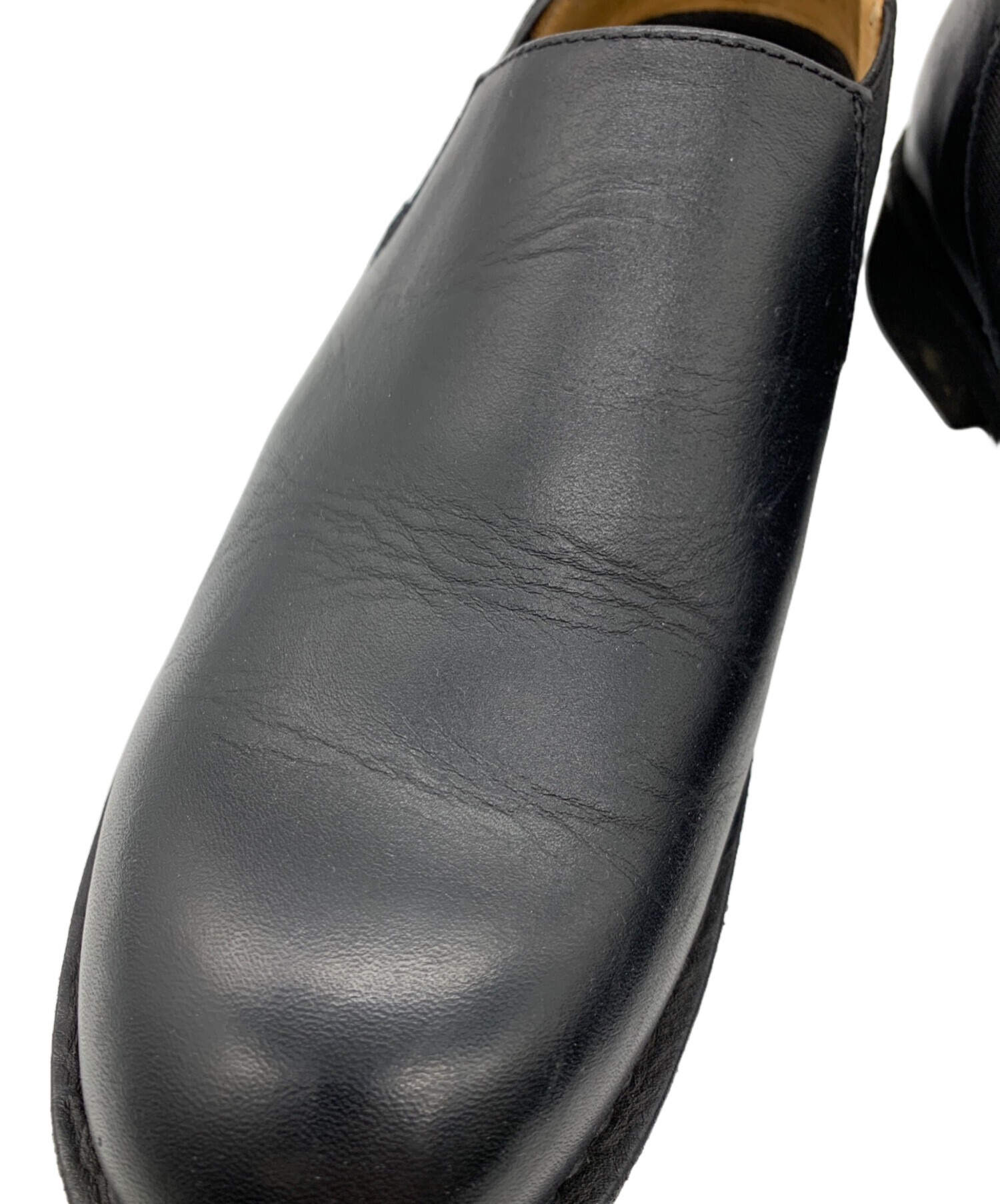 中古・古着通販】Danner (ダナー) サイドゴアシューズ ブラック サイズ 