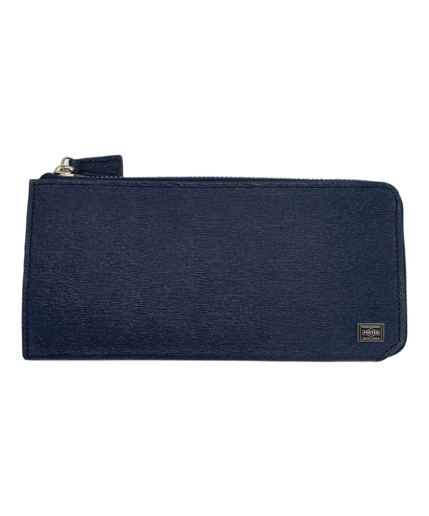 中古・古着通販】PORTER (ポーター) 長財布 ネイビー｜ブランド・古着