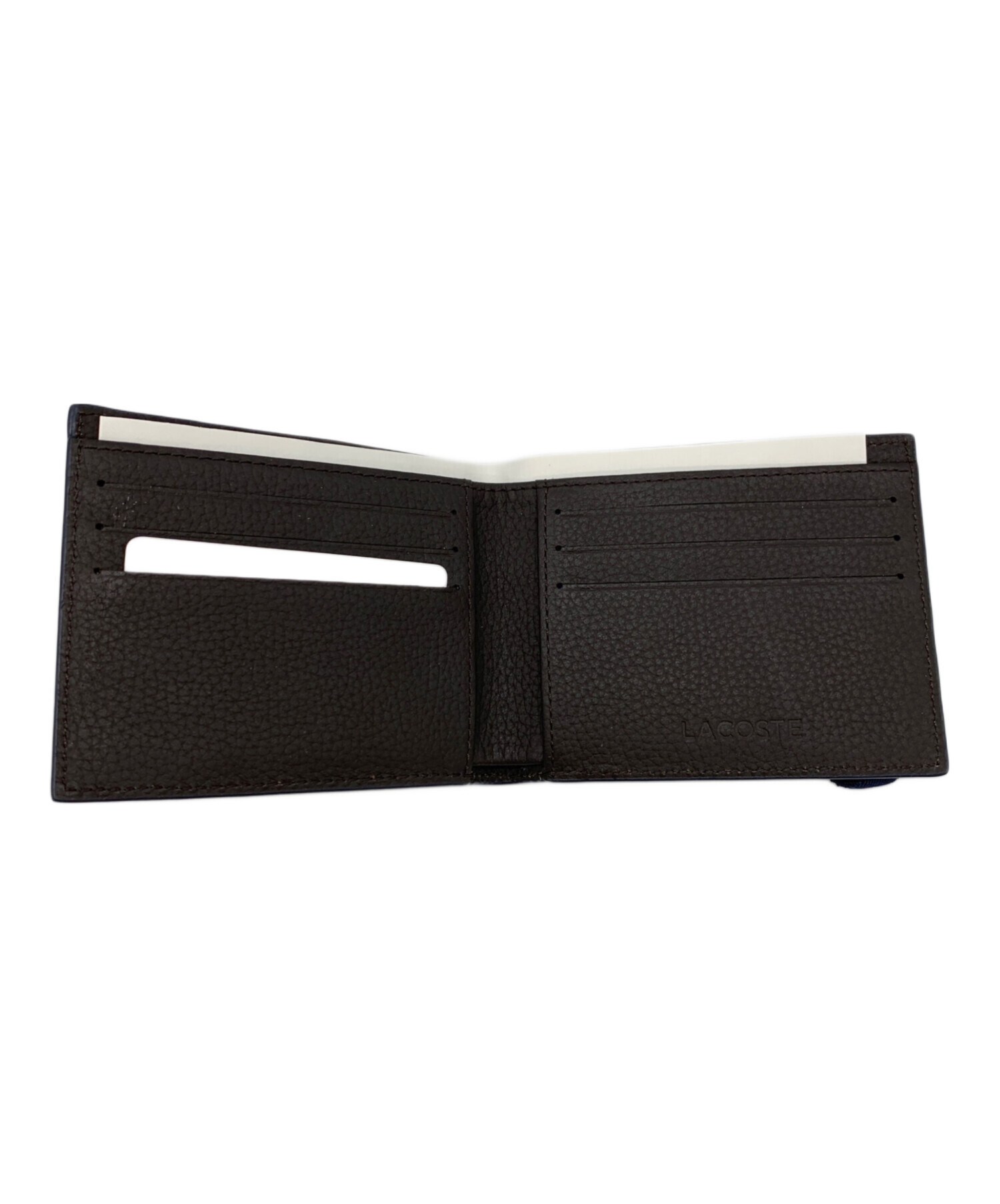 未使用品 LACOSTE ラコステ 財布 折り財布 二つ折り財布 2つ折り財布 ラコステ LACOSTE 財布 二つ折り財布 折りたたみ財布 NH1112 021