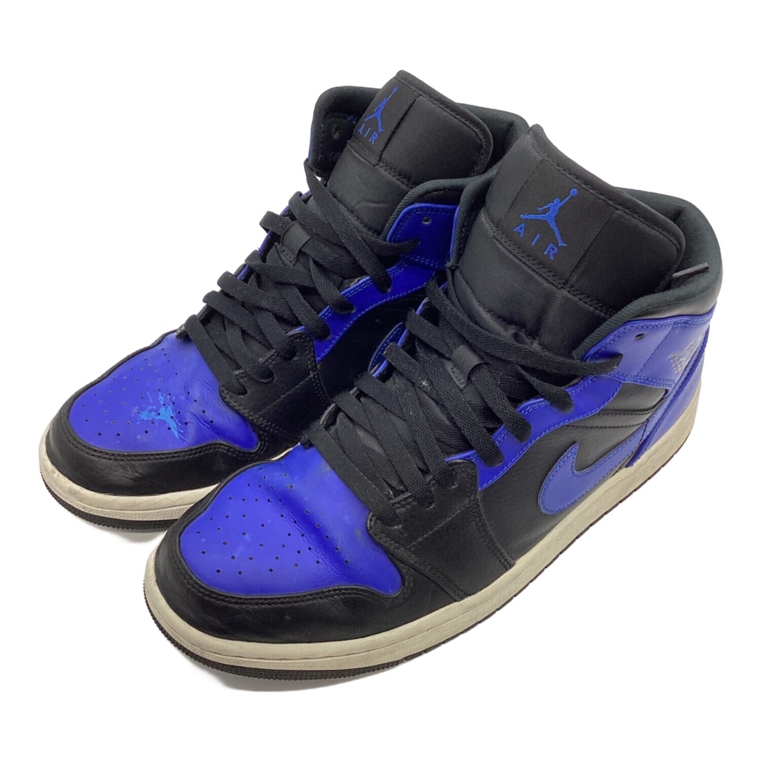 中古・古着通販】NIKE (ナイキ) AIR JORDAN 1MID HYPER ROYAL ブルー 