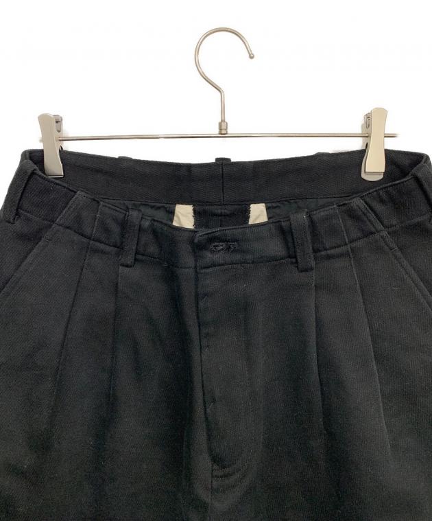 中古・古着通販】EESETT&Co (イーセットアンドコー) パンツ ブラック