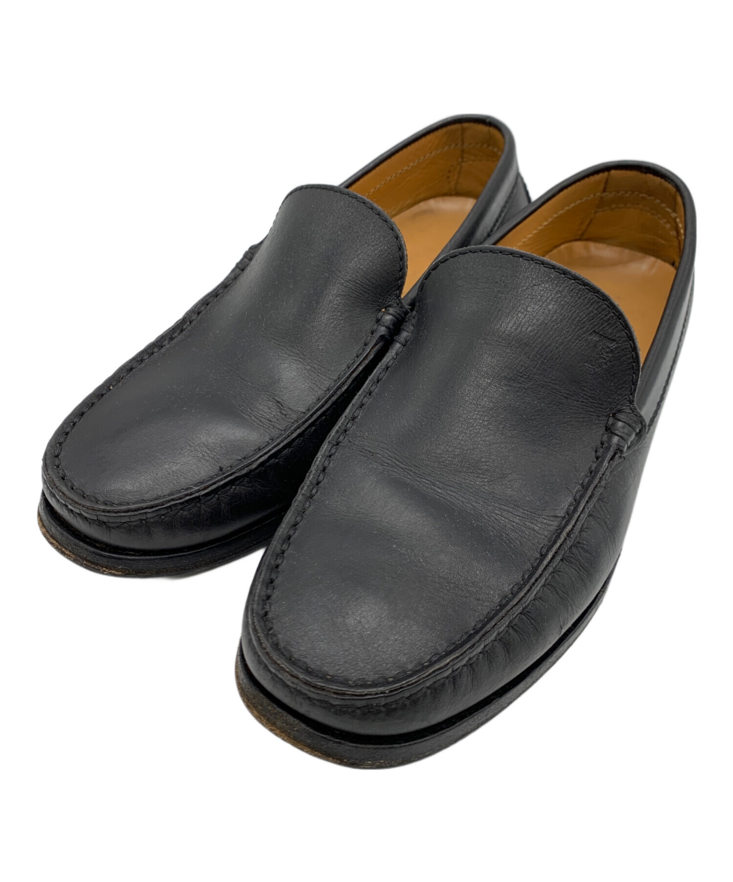 中古・古着通販】TOD'S (トッズ) レザーシューズ ブラック サイズ:24.5