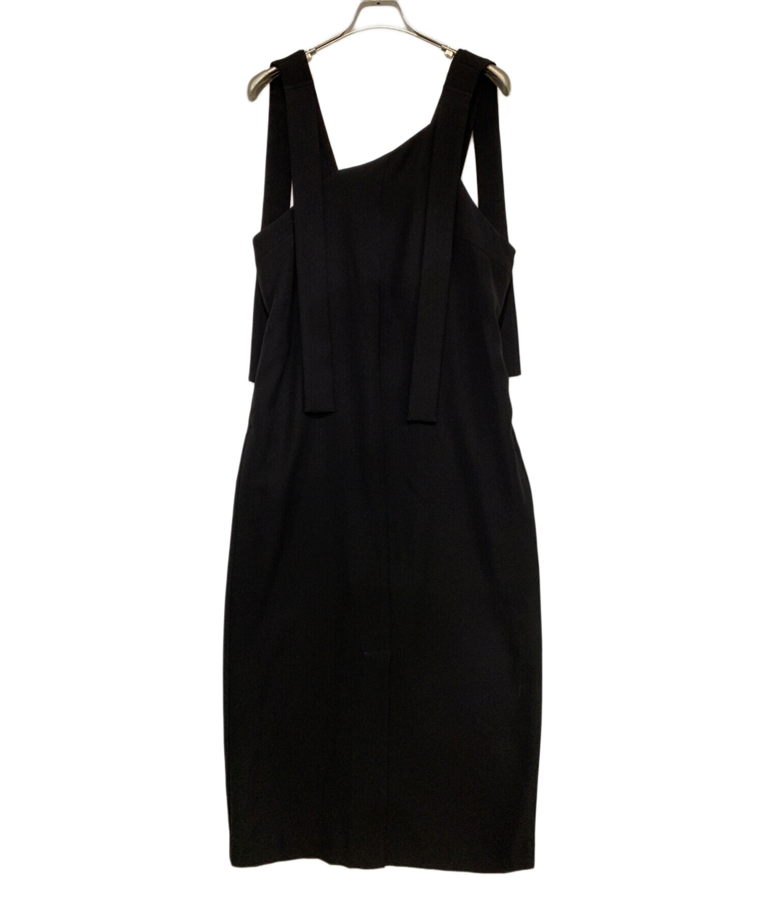 中古・古着通販】ENFOLD (エンフォルド) ワンピース ブラック サイズ:M