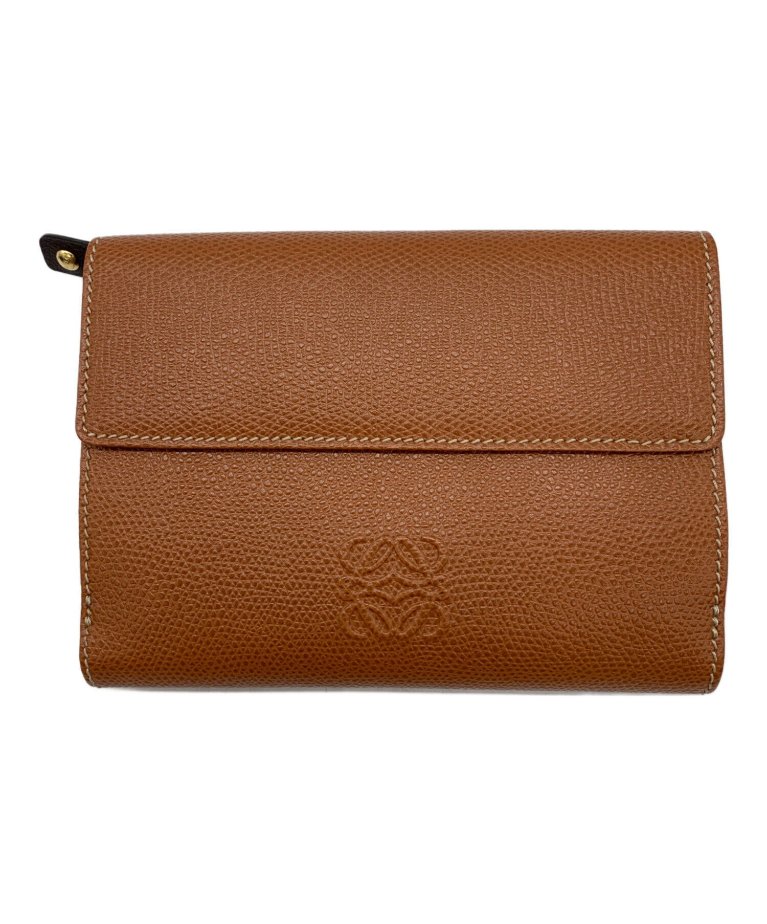 ブラウン（茶色）系 ロエベ 財布 茶色 ブラウン LOEWE(ロエベ
