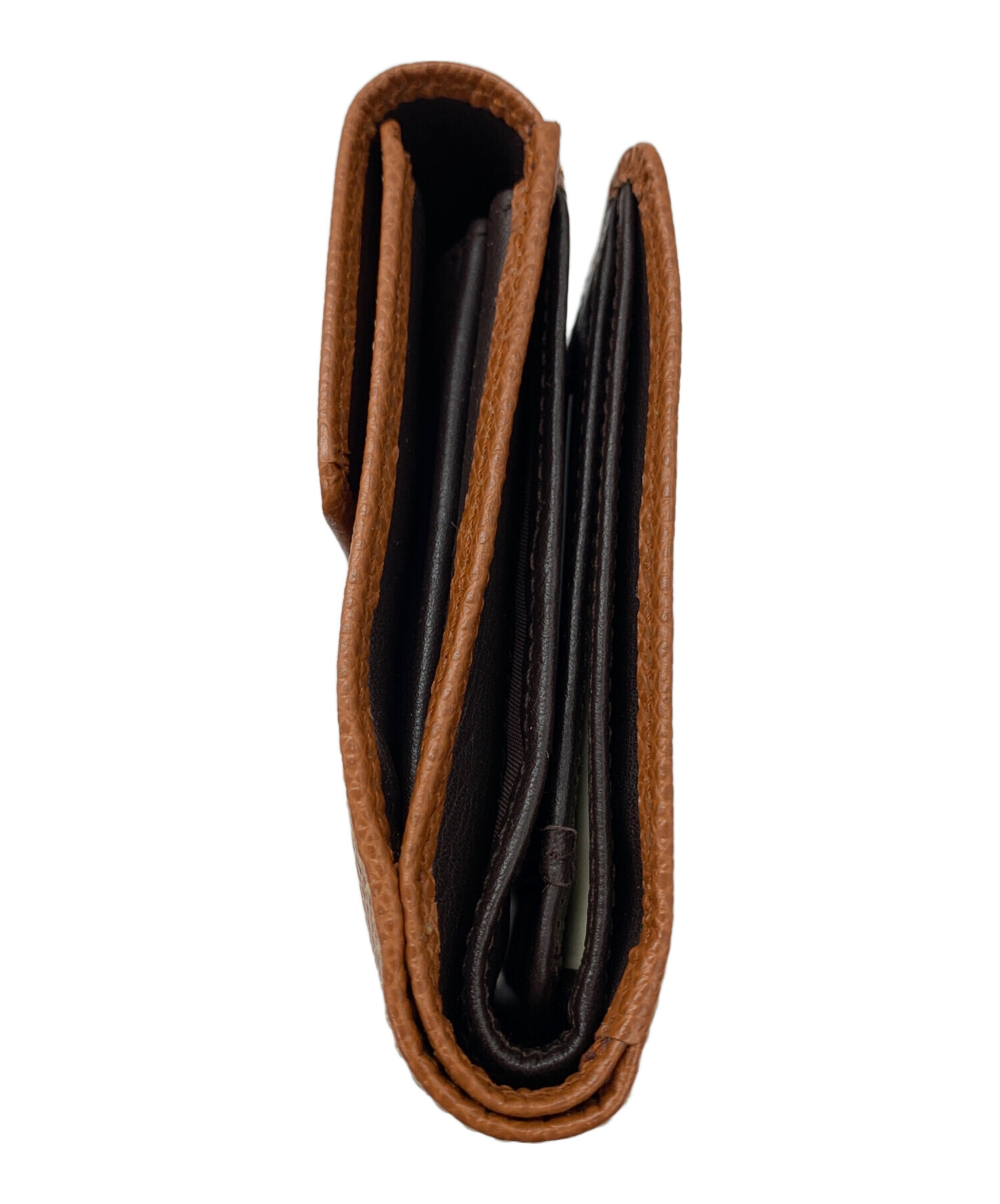 【希少品】LOEWE ブラウン 三つ折り財布 中古・古着通販】LOEWE (ロエベ) 3つ折り財布 ブラウン｜ブランド