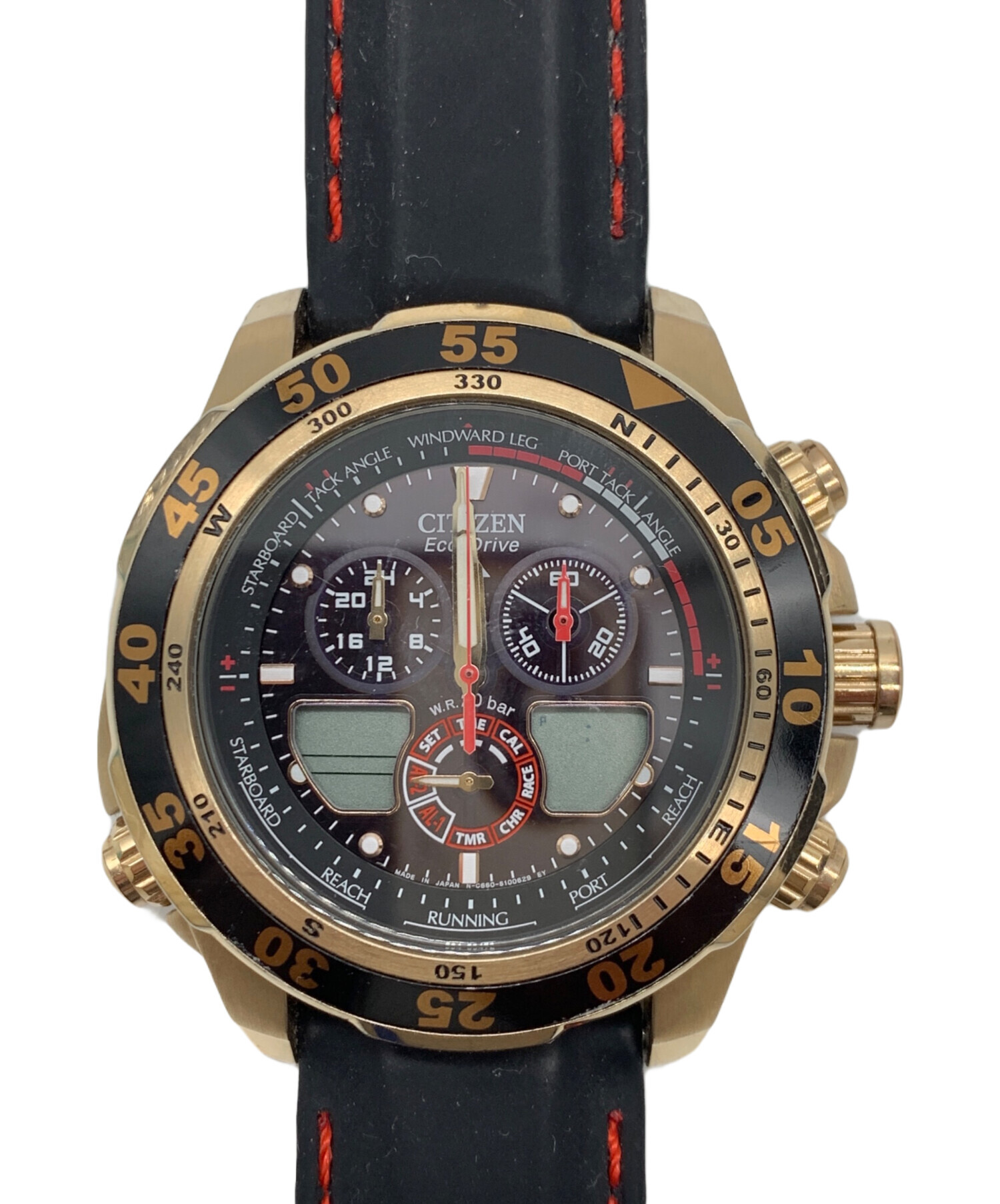 中古・古着通販】CITIZEN (シチズン) 腕時計 ブラウン｜ブランド・古着