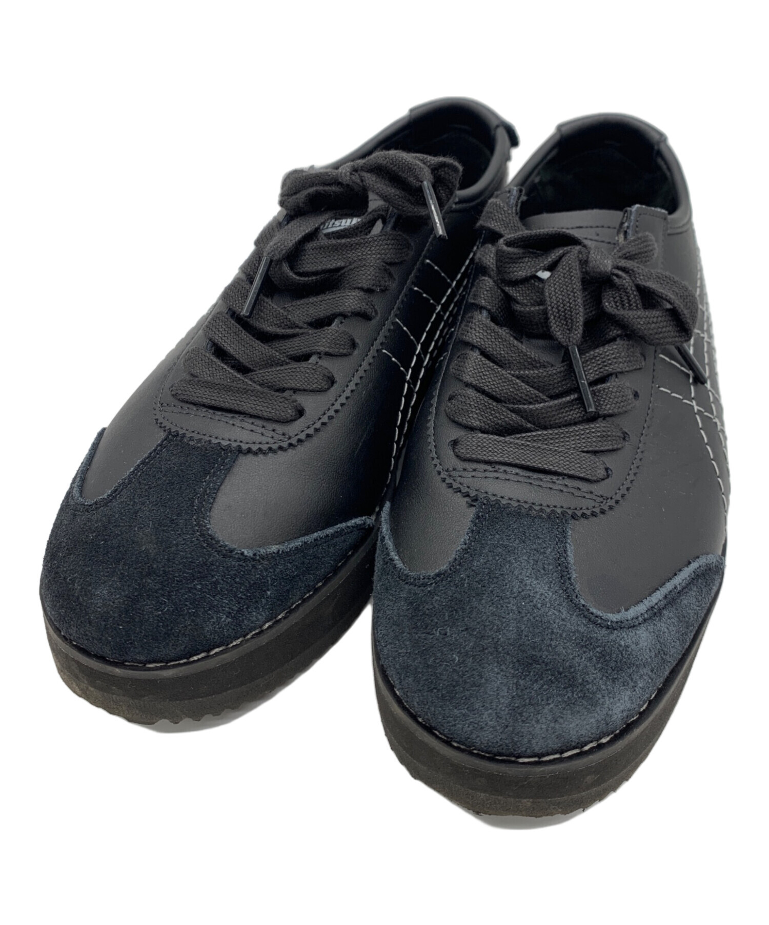 Onitsuka Tiger ブラックスニーカー 中古・古着通販】Onitsuka Tiger (オニツカタイガー) シューズ