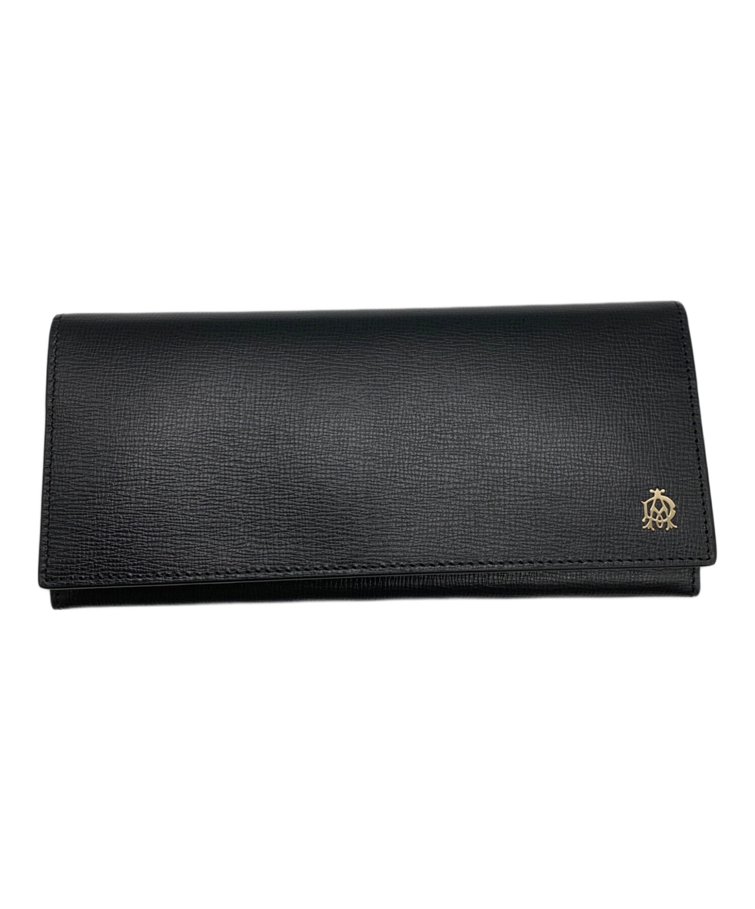 中古・古着通販】dunhill (ダンヒル) 長財布 ブラック 未使用品 