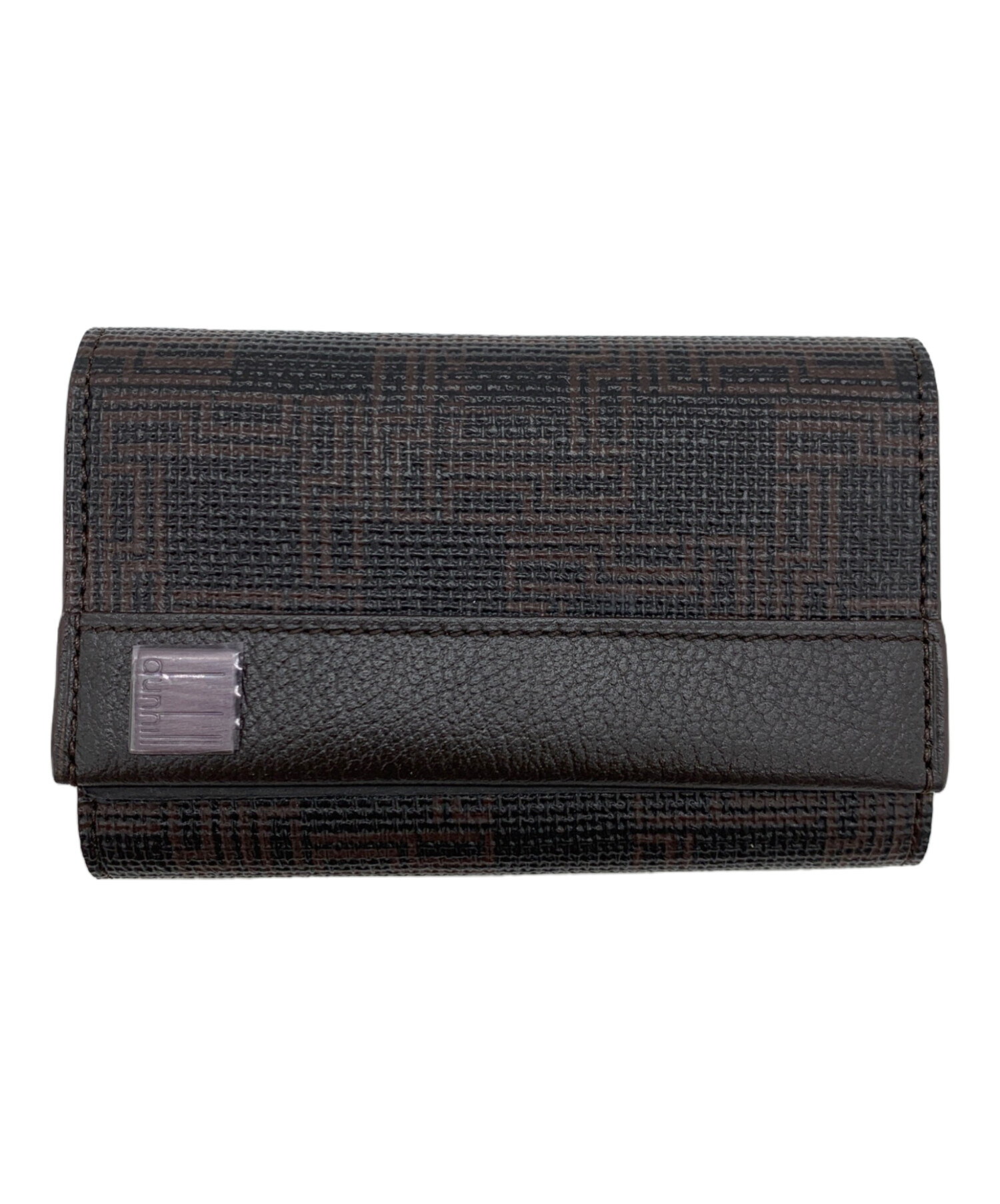 新品未使用　dunhill レザー キーケース　ブラウンブラック 中古・古着通販】dunhill (ダンヒル) キーケース ブラック 未使用品