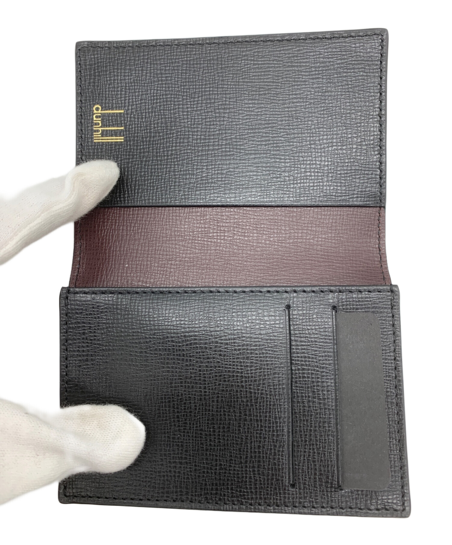 中古・古着通販】dunhill (ダンヒル) 名刺入れ ブラック｜ブランド