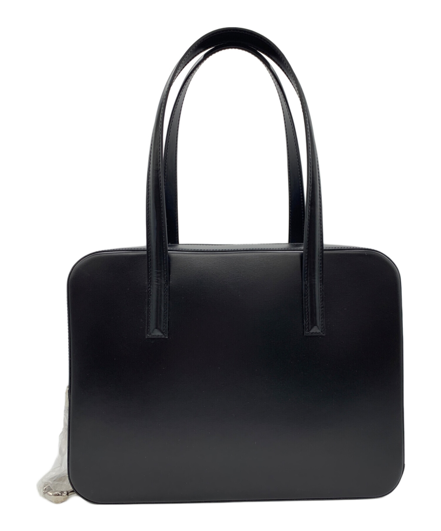 中古・古着通販】Cartier (カルティエ) ハンドバッグ ブラック 