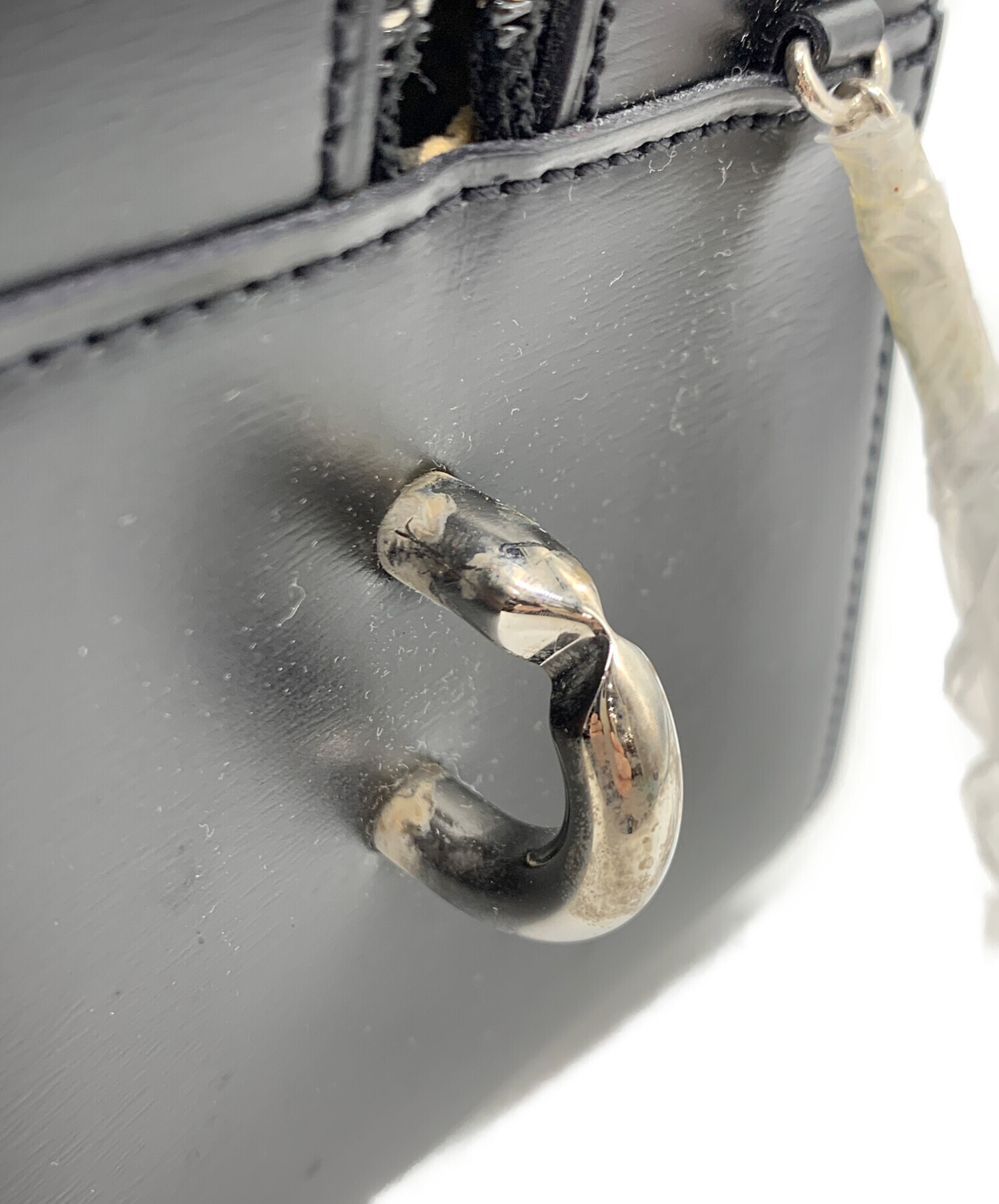中古・古着通販】Cartier (カルティエ) ハンドバッグ ブラック