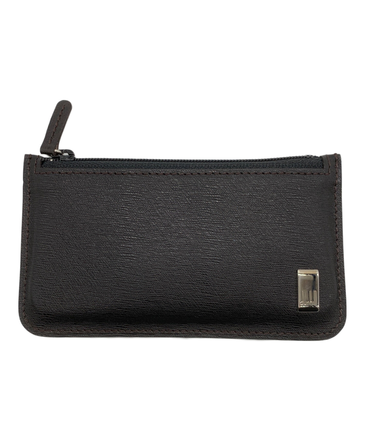 中古・古着通販】dunhill (ダンヒル) ジップコインケース ブラック