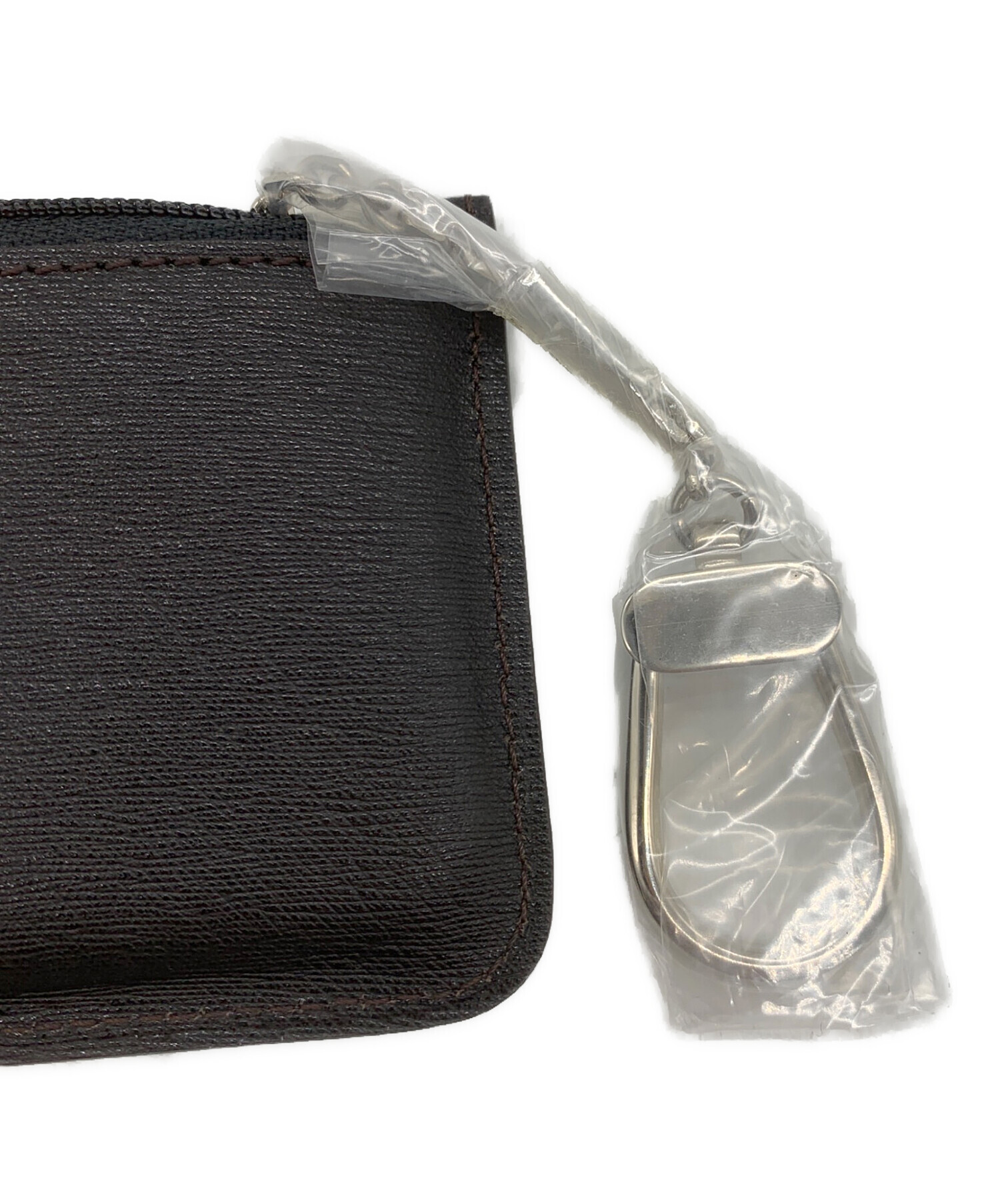 中古・古着通販】dunhill (ダンヒル) ジップコインケース ブラック