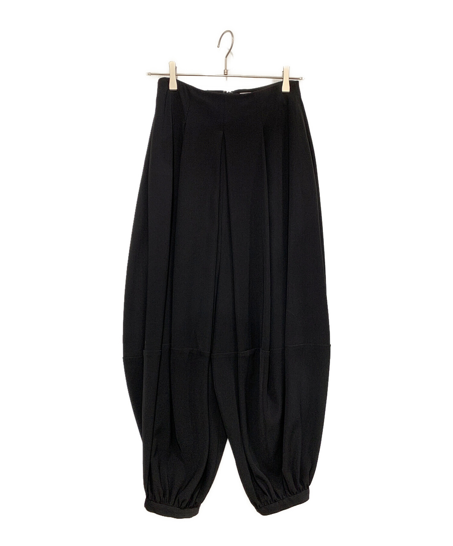 ENFOLD ミリオーネ クロップドバルーンPANTS ネイビー　38 中古・古着通販】ENFOLD (エンフォルド) ミリオーネクロップドバルーン