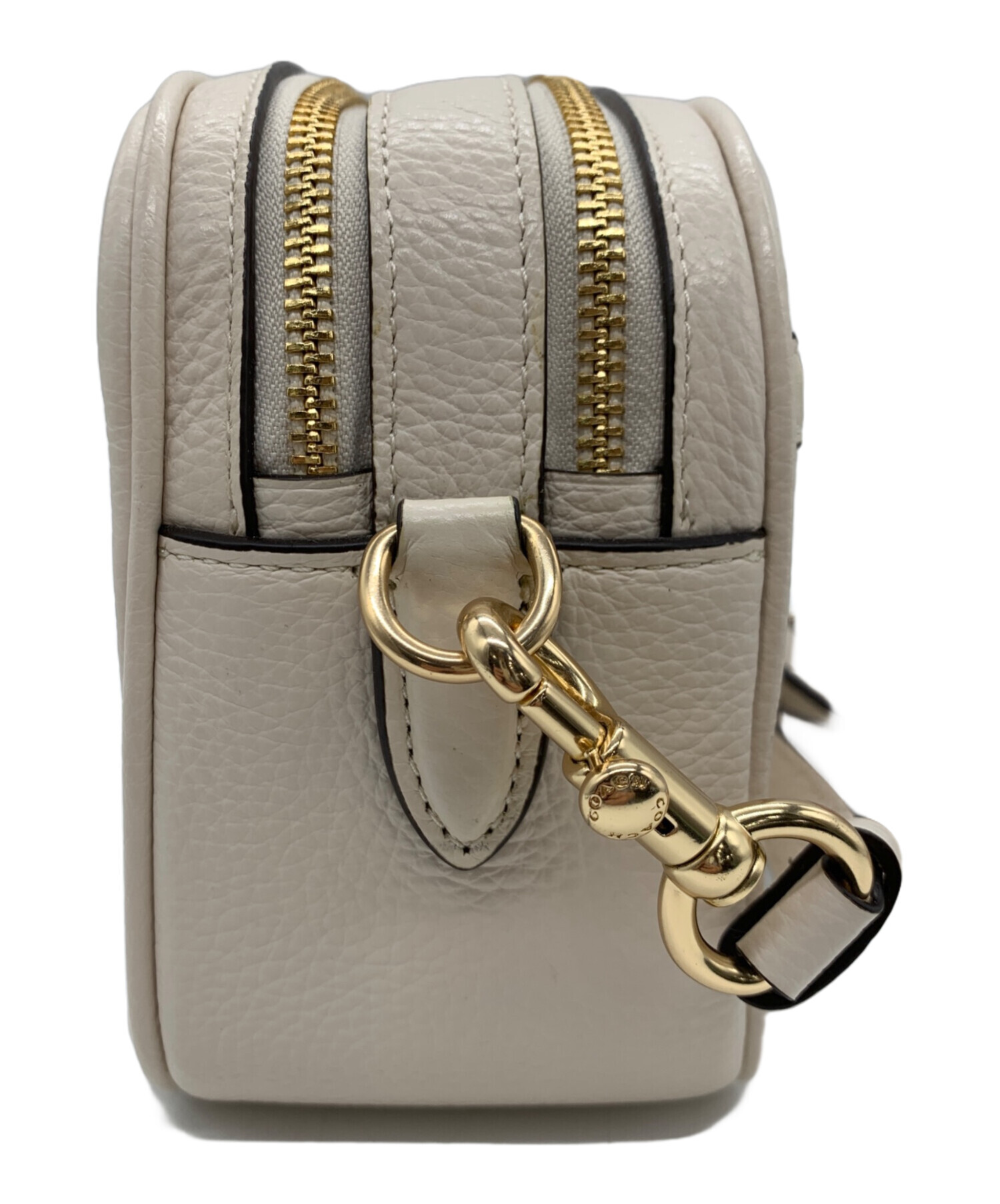 中古・古着通販】COACH (コーチ) ショルダーバック ホワイト｜ブランド 