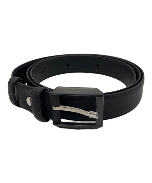 中古・古着通販】dunhill (ダンヒル) レザーベルト ブラック｜ブランド